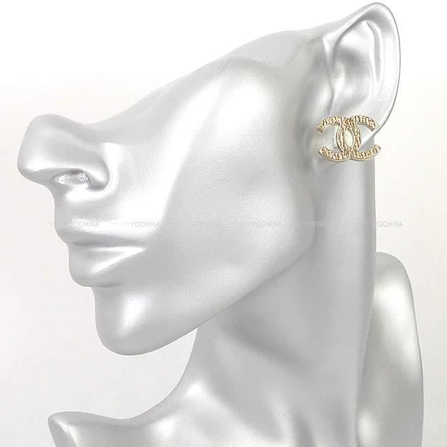 2019年 CHANEL シャネル ココマーク ピアス ゴールド AB2636 新品