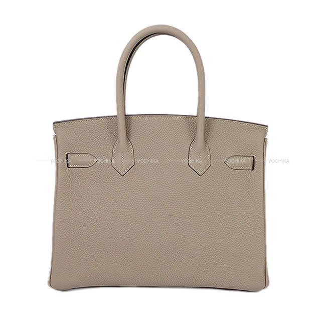 HERMES エルメス ハンドバッグ バーキン30 トゥルティールグレー トリヨン シルバー金具 新品未使用