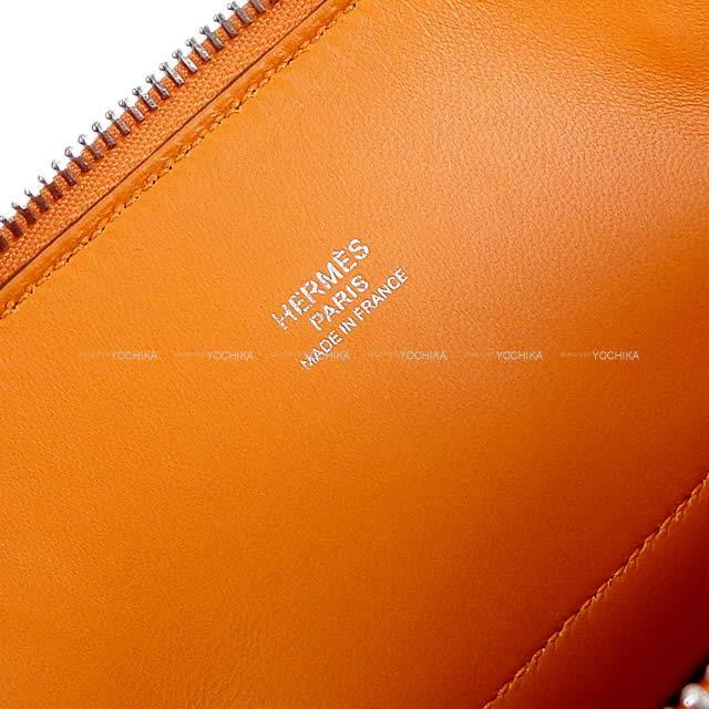 HERMES エルメス ショルダーバッグ ボリード27 アプリコット エプソン シルバー金具 新品未使用