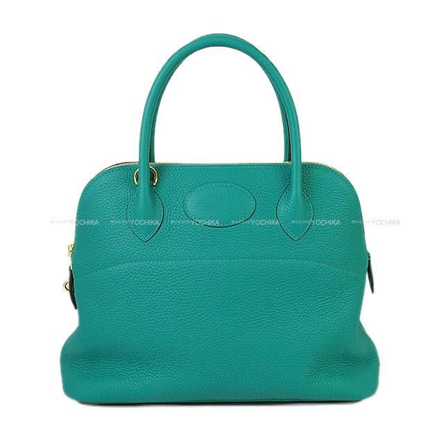 HERMES エルメス ハンドバッグ ボリード31 ヴェールヴェロン トリヨン ゴールド金具 新品未使用