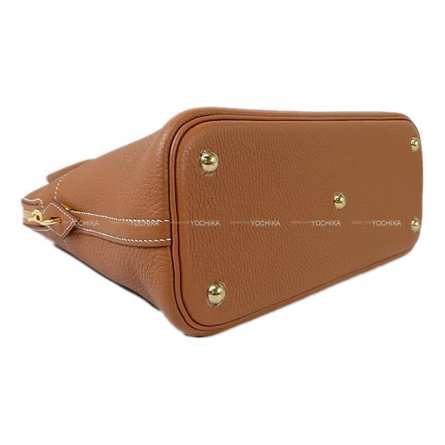 HERMES エルメス ショルダーバッグ ボリード31 ゴールド トリヨン