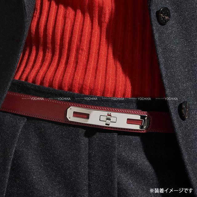HERMES エルメス ベルト "オーケリー" 黒(ブラック) エプソン シルバー金具 新品