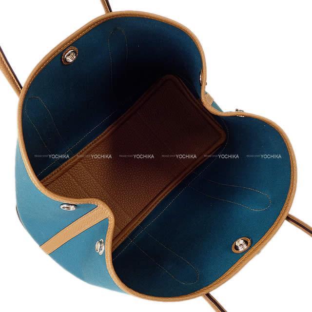 HERMES エルメス ハンドバッグ ガーデンパーティ 30 TPM ヴェールボスフォール/アルザン トワルオフィシェ 新品