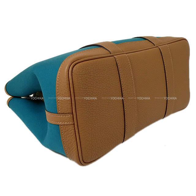 HERMES エルメス ハンドバッグ ガーデンパーティ 30 TPM ヴェールボスフォール/アルザン トワルオフィシェ 新品