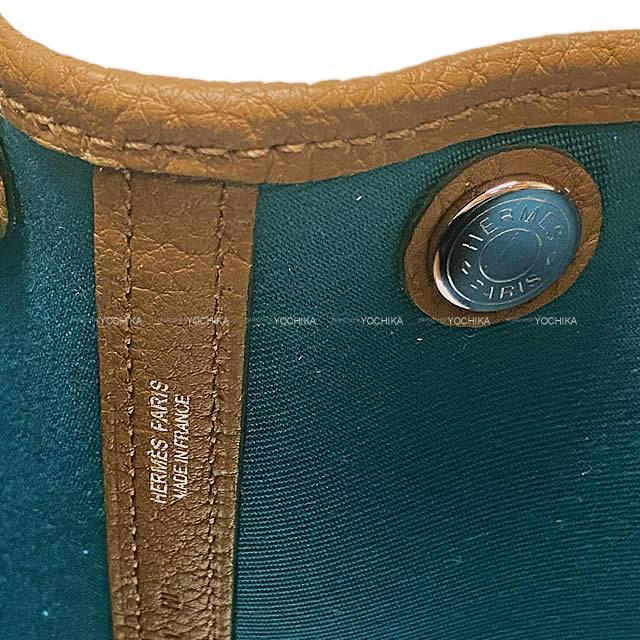 HERMES エルメス ハンドバッグ ガーデンパーティ 30 TPM ヴェールボスフォール/アルザン トワルオフィシェ 新品