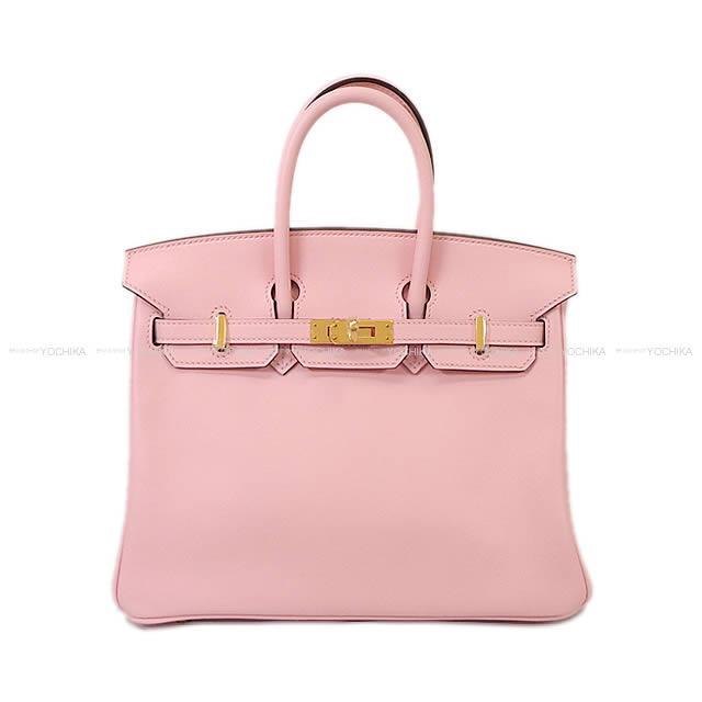 HERMES エルメス バーキン25 ローズサクラ スイフト ゴールド金具 新品未使用