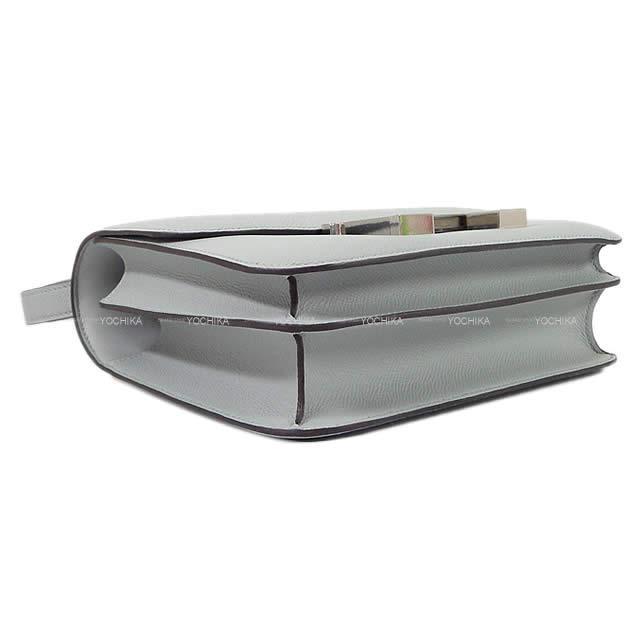 HERMES エルメス ショルダーバッグ コンスタンス3 24 ブルーグラシエ