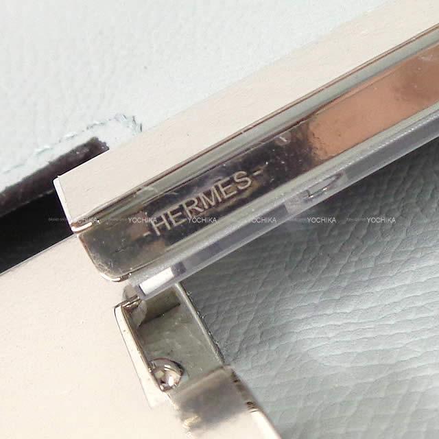 HERMES エルメス ショルダーバッグ コンスタンス3 24 ブルーグラシエ エプソン シルバー金具 新品