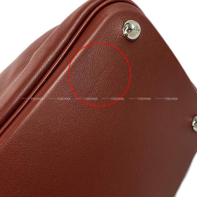 HERMES エルメス ボリードリラックス35 ルージュアッシュ ヴォー
