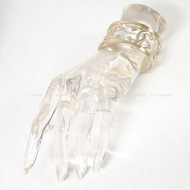 CHANEL シャネル ココマーク バングル ブレスレット マットゴールド