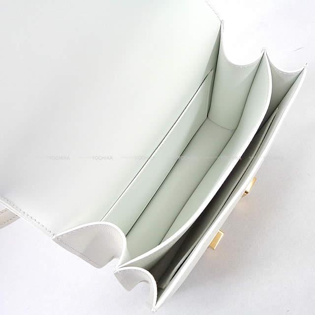 HERMES エルメス ショルダーバッグ コンスタンス3 ミニ 18 白(ホワイト