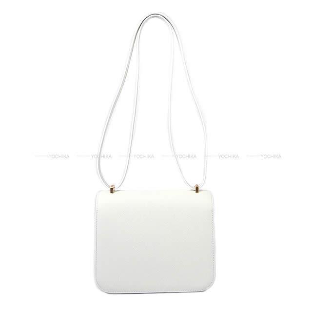 HERMES エルメス ショルダーバッグ コンスタンス3 ミニ 18 白(ホワ