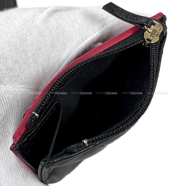 CHANEL シャネル 19 チェーン ココマーク マトラッセ コンパクト 二つ折り 財布 黒 AP1064 新品
