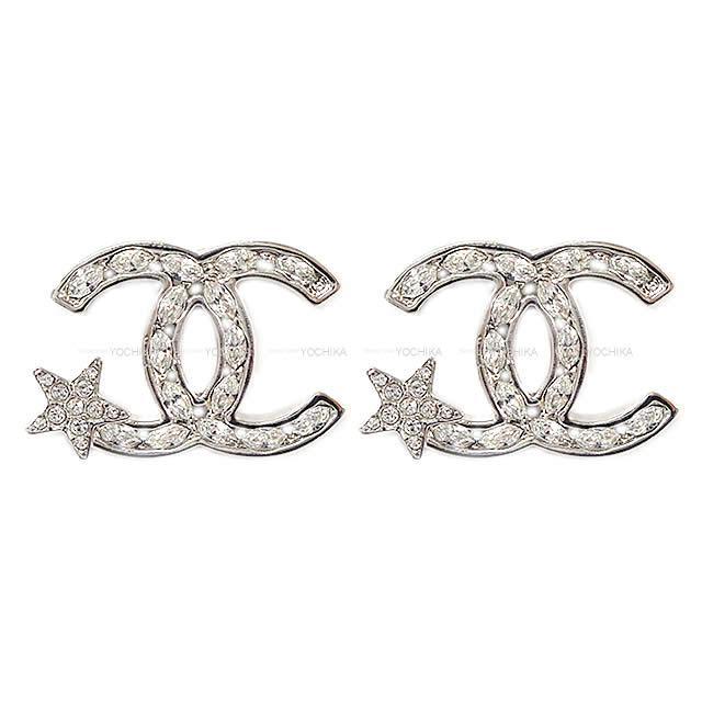 新品 シャネル パール&スター ピアス 2020年 春夏 新作 CHANEL シャネル ラインストーン スター付 ストラス
