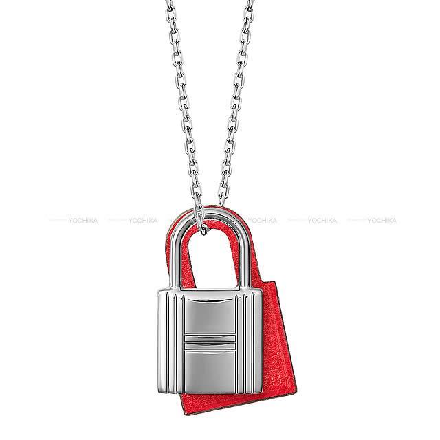 HERMES エルメス ペンダント ネックレス オーケリー ゴールド スイフト シルバー金具 新品