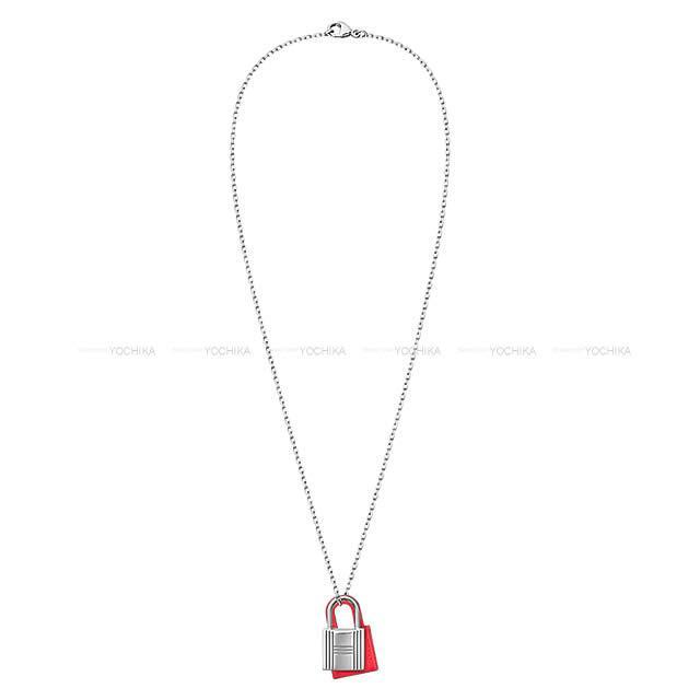 HERMES エルメス ペンダント ネックレス オーケリー ゴールド スイフト シルバー金具 新品