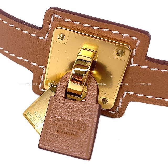 HERMES エルメス "O'Kelly オーケリー" ブレスレット ＃T2 ゴールド スイフト ゴールド金具 新品