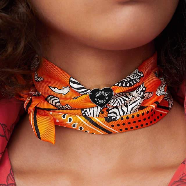 2020年 バレンタインコレクション HERMES エルメス スカーフリング  