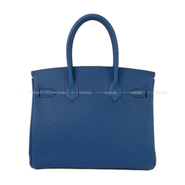 HERMES エルメス ハンドバッグ バーキン30 ディープブルー トゴ ゴールド金具 新品