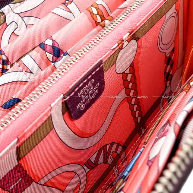 HERMES エルメス アザップ シルクイン 財布 "乗馬の装具一式" レザン/ローズアザレ エプソン 新品