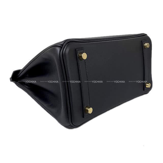 HERMES エルメス ハンドバッグ バーキン25 黒(ブラック) ヴォージョナサン ゴールド金具 新品
