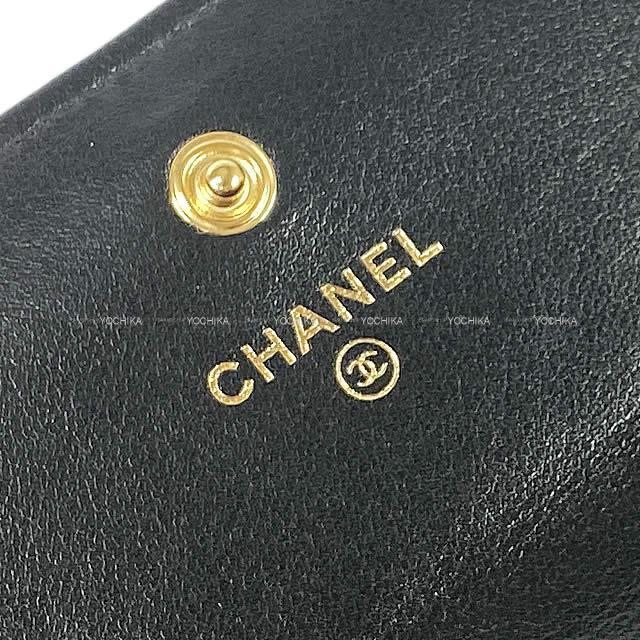 CHANEL シャネル 19 チェーン マトラッセ ココマーク フラップ 長財布 黒 AP0955 新品