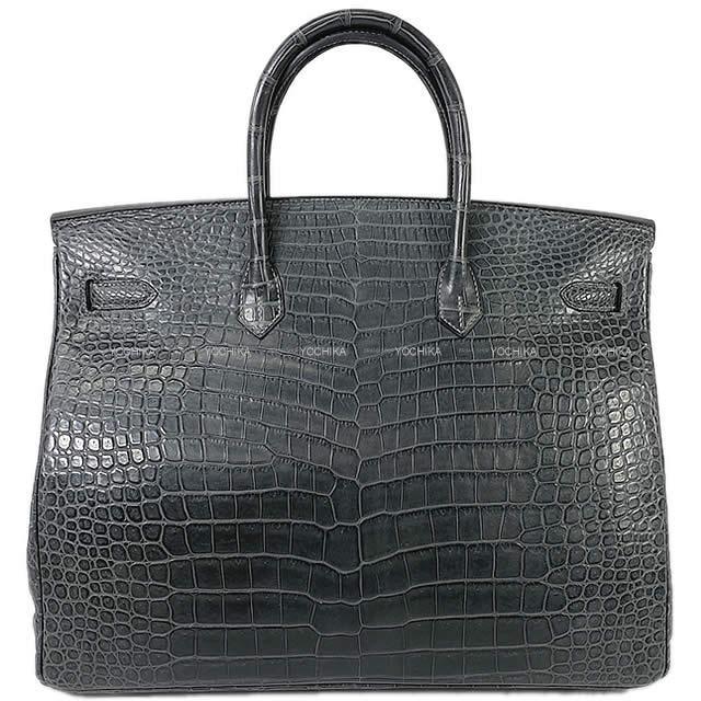 HERMES エルメス ハンドバッグ バーキン40 グラファイト