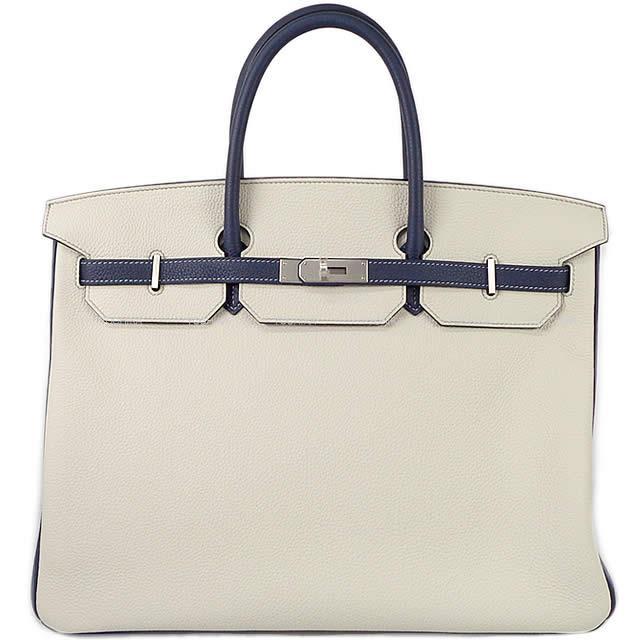 HERMES エルメス ハンドバッグ バーキン40 スペシャルオーダー クレ