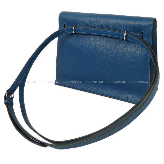 HERMES エルメス バッグ 4Way ケリーダンス2 ディープブルー エバーカラー シルバー金具 新品