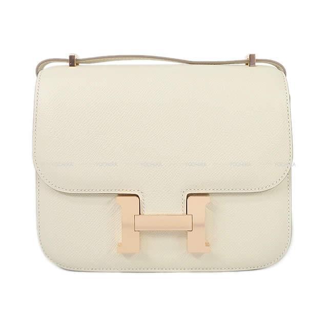 HERMES エルメス ショルダーバッグ コンスタンス3 ミニ 18 クレ