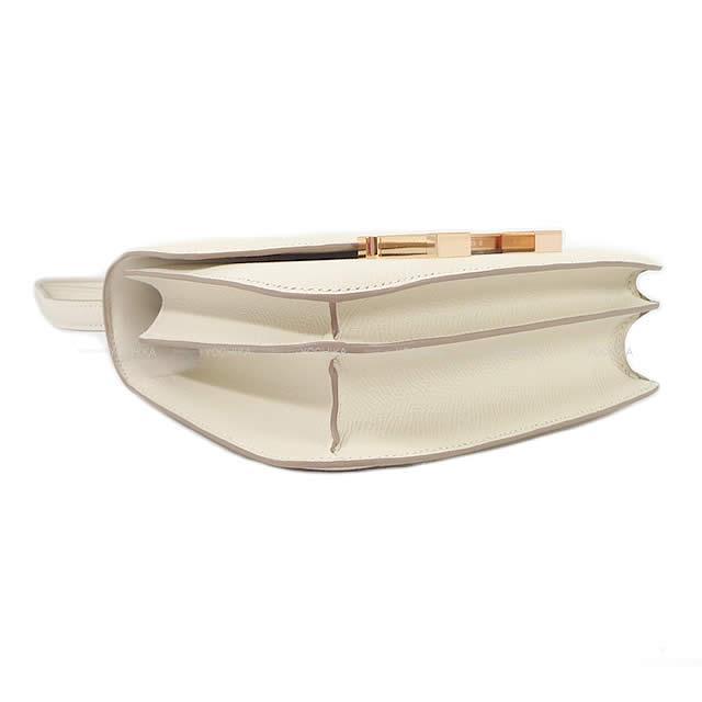 エルメス  コンスタンスミニ18 W刻印 SV金具エプソンローズアザレショルダーバッグ レディース 18 HERMES（エルメス） サイズ:18 コンスタンスミニ18 W刻印 SV金具