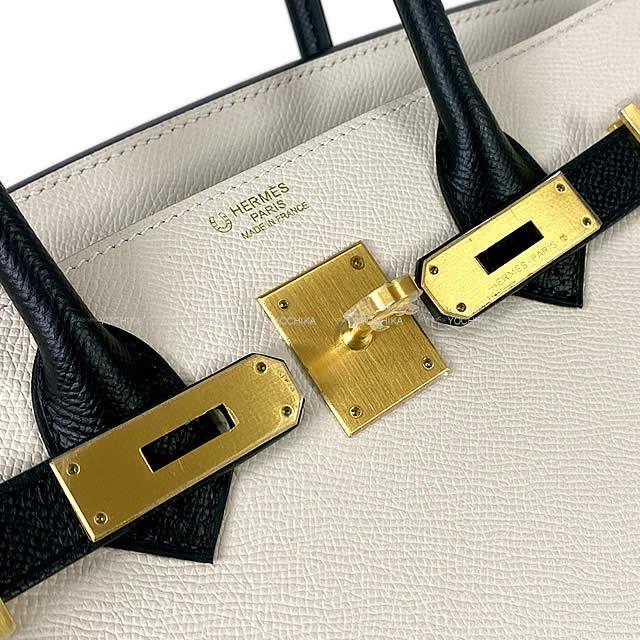 HERMES エルメス バーキン30 スペシャルオーダー クレ/黒 (ブラック) エプソン マットゴールド金具 新品未使用