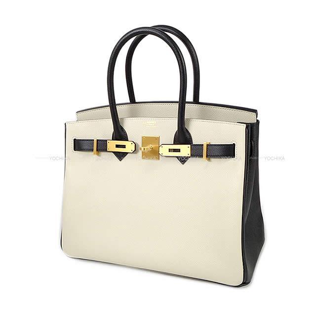 HERMES エルメス バーキン30 スペシャルオーダー クレ/黒 (ブラック) エプソン マットゴールド金具 新品未使用