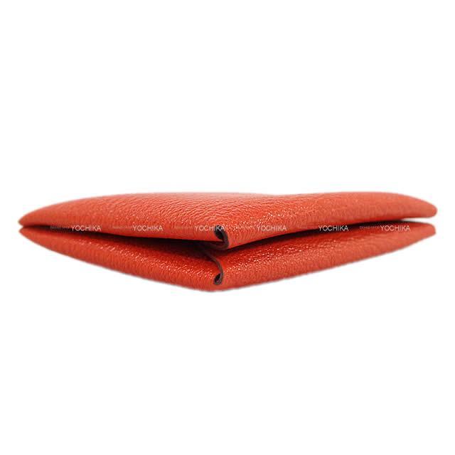 三越日本橋 限定 HERMES エルメス カードケース カルヴィ "夢" カプシーヌ シェーブル 新品
