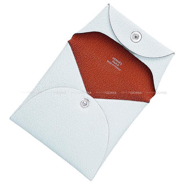 HERMES バスティア　小銭入れ　ブルーブリュム　Y刻印 HERMES バスティア小銭入れブルーブリュムY刻印