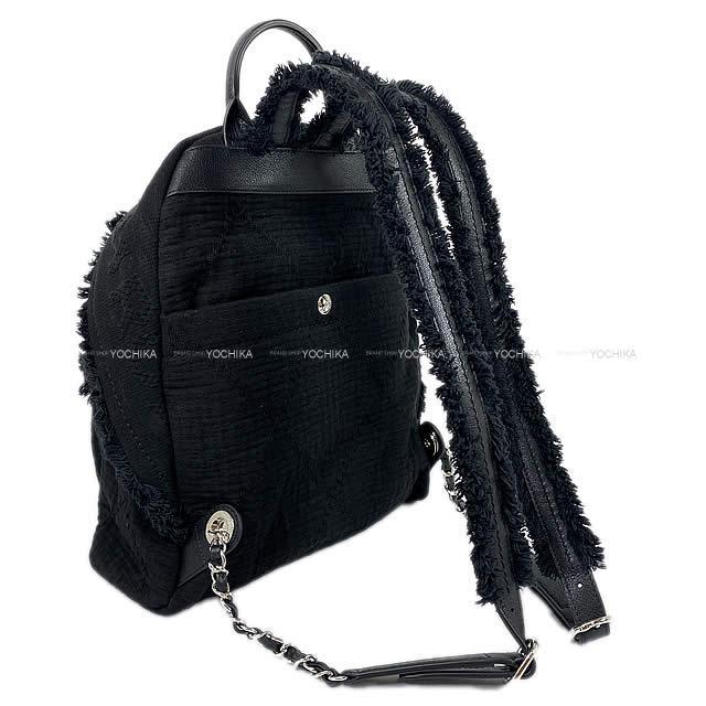 CHANEL シャネル ココマーク ロゴ フリンジ バックパック リュック 