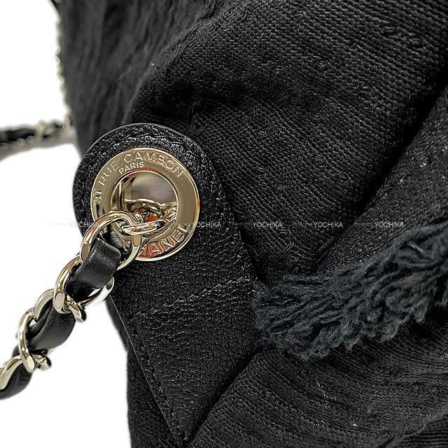 CHANEL ブラック フリンジ リュック CHANEL シャネル ココマーク ロゴ フリンジ バックパック