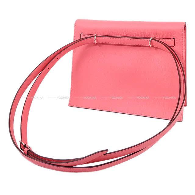 エルメス バッグ 4Way ケリーダンス2 ローズアザレ エバーカラー シルバー金具 新品