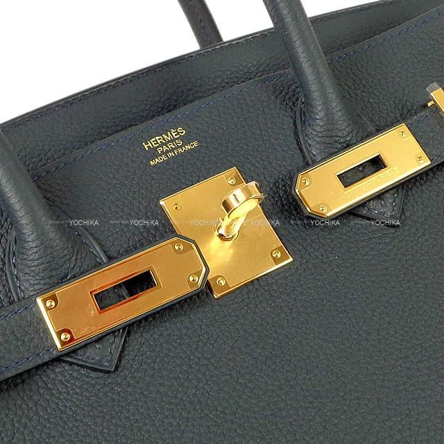 HERMES エルメス ハンドバッグ バーキン30 ヴェールルソー トゴ ゴールド金具 新品