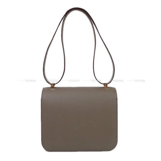 HERMES エルメス ショルダーバッグ コンスタンス3 24 エタン エプソン ローズゴールド金具 新品