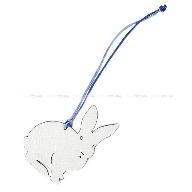 HERMES エルメス バッグチャーム プティアッシュ チャーム "うさぎ ラビット" 白(ホワイト) 新品