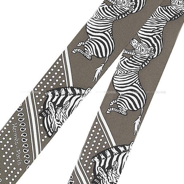 2020年春夏 HERMES エルメス スカーフ ツイリー ゼブラ バンダナ  