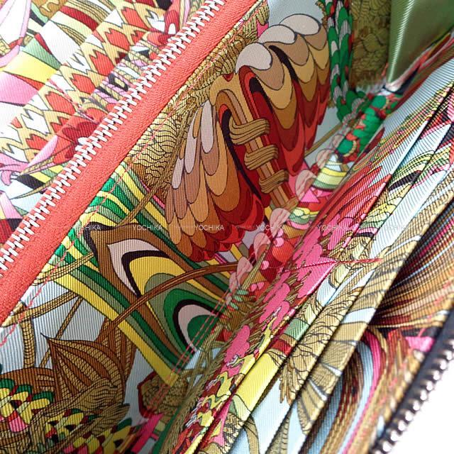 2020年 春夏 新作 HERMES エルメス アザップ シルクイン 財布 "Fantaisie Botanique'' 新品