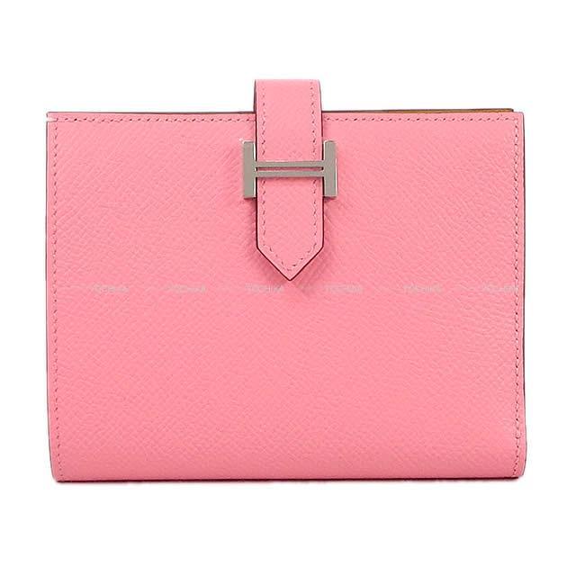 エルメス 財布 ベアンコンパクト ヴェルソ ローズコンフェッティXセサミ エプソン 新品