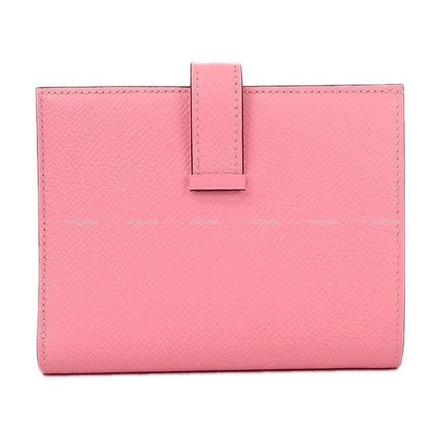 エルメス 財布 ベアンコンパクト ヴェルソ ローズコンフェッティXセサミ エプソン 新品