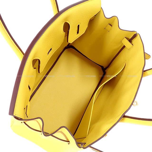 【恵比寿明治通り店】HERMES エルメス ハンドバッグ バーキン30 ジョーヌナプル トリヨンノヴィーヨ ゴールド金具 新品