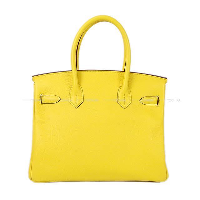 【恵比寿明治通り店】HERMES エルメス ハンドバッグ バーキン30 ジョーヌナプル トリヨンノヴィーヨ ゴールド金具 新品