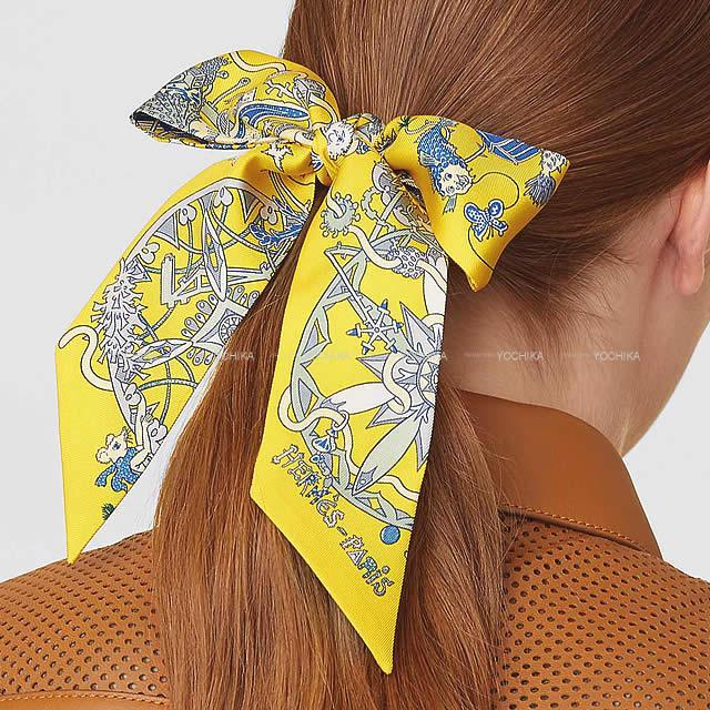 2020年 春夏 HERMES エルメス スカーフ ツイリー ラ フォル パラード  