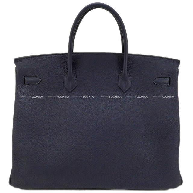 HERMES エルメス ハンドバッグ バーキン40 オフィサー(オフィシエ) ブルーニュイ 新品未使用