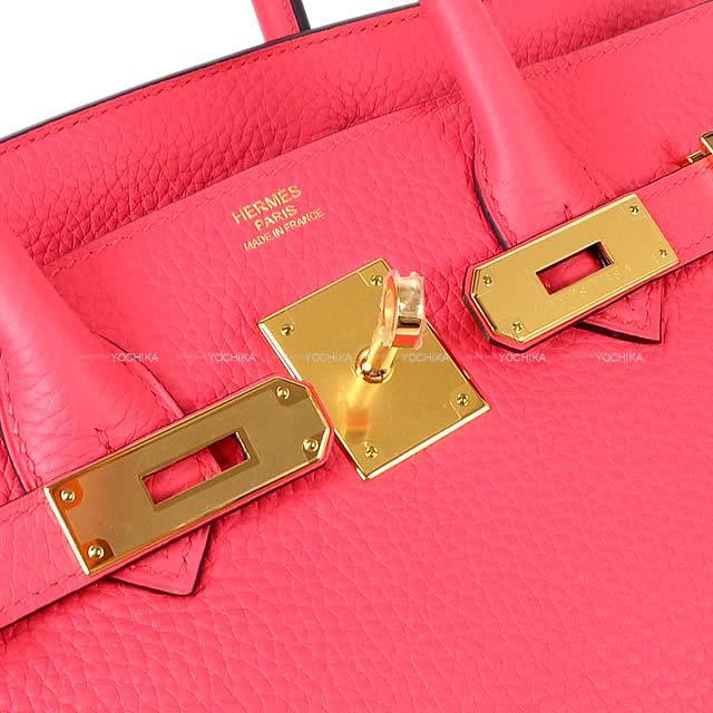 HERMES エルメス ハンドバッグ バーキン30 ローズエクストリーム(ローズエクストレーム) トリヨン ゴールド金具 新品